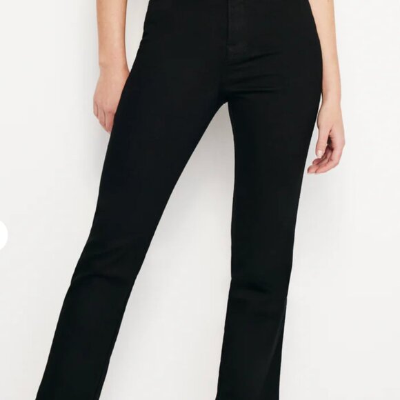 GOOD AMERICAN GOOD CURVE STRAIGHT NEVER FADE JEANS - Picture 3 of 9